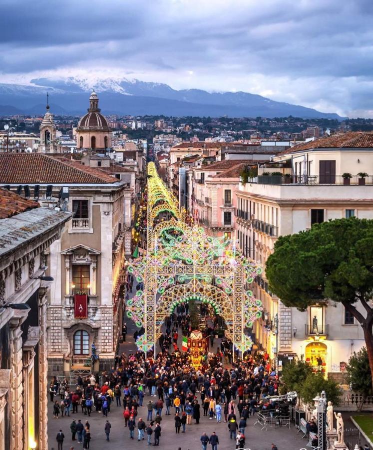 La Piccola Grotta Ursino Villa Catania Bagian luar foto